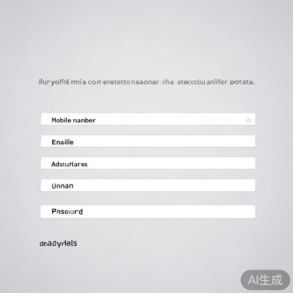 填写个人信息：输入必要的资料，如手机号码、电子邮箱